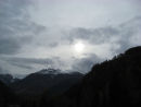 Sunset over the Dolomites